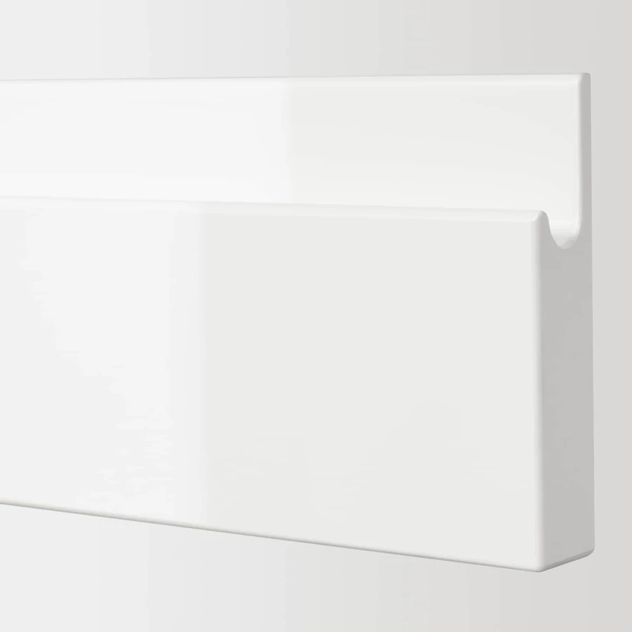 Фасад ящика, 2 шт. - IKEA VOXTORP, 10х60 см, белый, ВОКСТОРП ИКЕА (изображение №2)