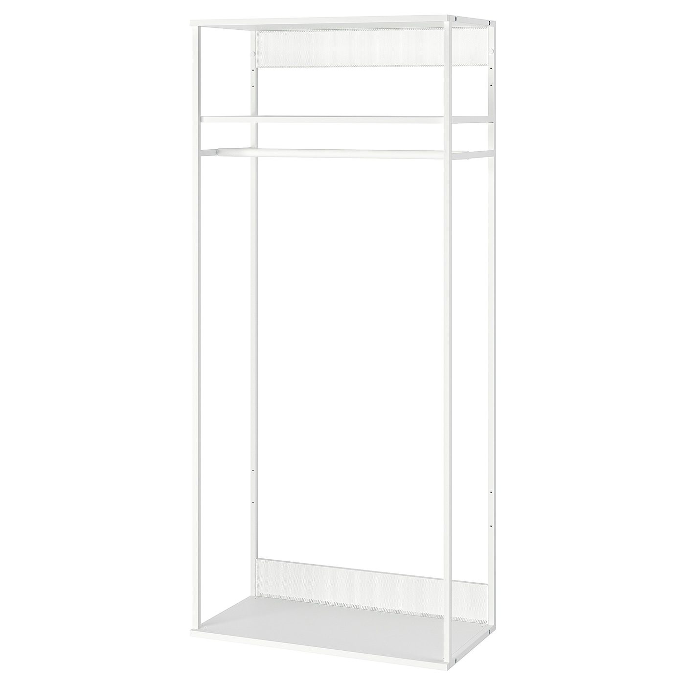 Открытый модуль для одежды - IKEA PLATSA/ПЛАТСА ИКЕА, 40х80х180 см, белый