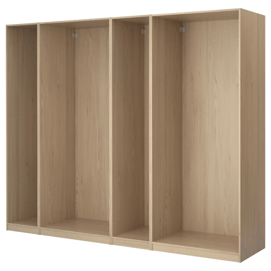 4 каркаса гардероба - PAX IKEA/ ПАКС ИКЕА, 300х58х201 см, коричневый (изображение №1)