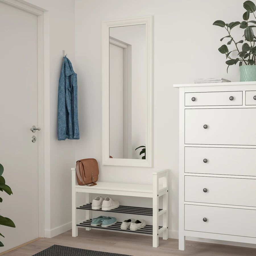 Зеркало - TOFTBYN IKEA/ ТОФТБЮН  ИКЕА, 52х140 см,  белый (изображение №2)