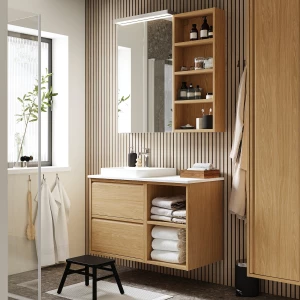 Второе фото. Открытый шкаф - IKEA HAGAÅN/HAGAAN/ХАГАОН ИКЕА, 40х48х63 см, светло-коричневый