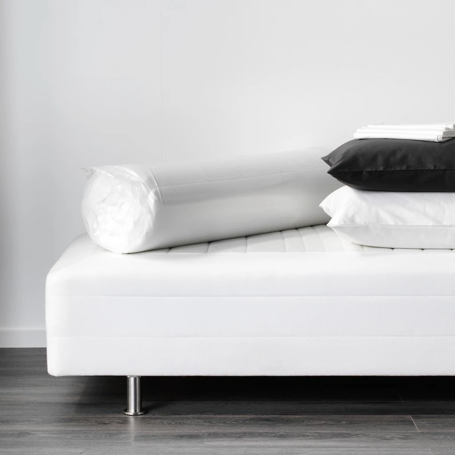 Матра -  TUDDAL IKEA/ ТЮДДАЛЬ ИКЕА,90х200  см, белый (изображение №3)