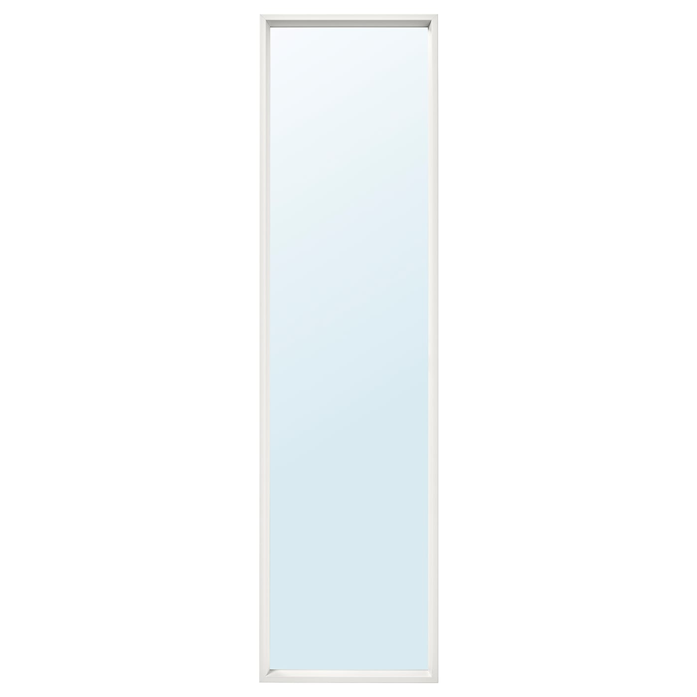 Зеркало - NISSEDAL IKEA/ НИССЕДАЛЬ ИКЕА, 40х150 см,  белый
