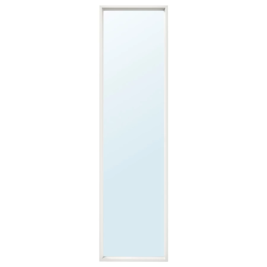 Зеркало - NISSEDAL IKEA/ НИССЕДАЛЬ ИКЕА, 40х150 см,  белый (изображение №1)