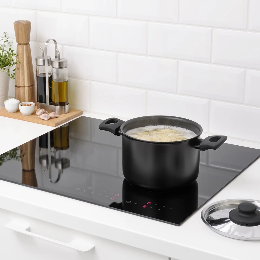 Набор кухонной посуды - IKEA HEMLAGAD, 6 предметов, черный, ХЕМЛАГАД ИКЕА (изображение №4)