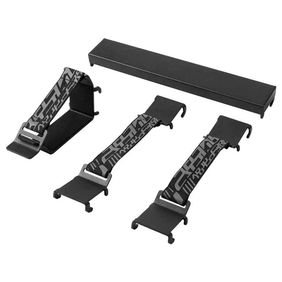 Комбинация накладок  - UPPSPEL IKEA/ УППСПЕЛЬ ИКЕА, 76x56 см , черный (изображение №2)