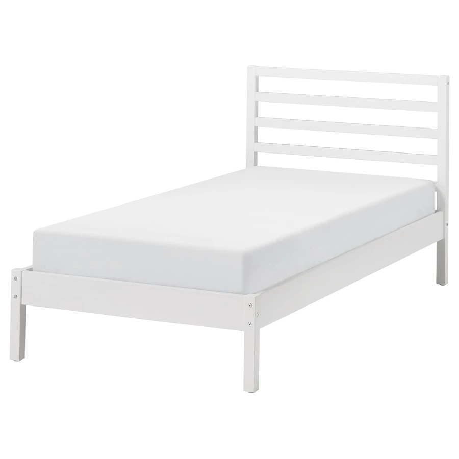 Каркас кровати - TARVA  IKEA/  ТАРВА ИКЕА,  209х98 см, белый (изображение №1)