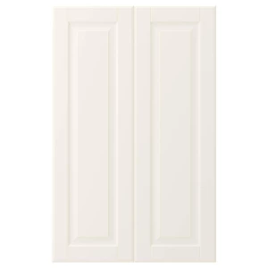 Дверца, 2 шт. - IKEA BODBYN, 80х25 см, кремовый, БУДБИН ИКЕА