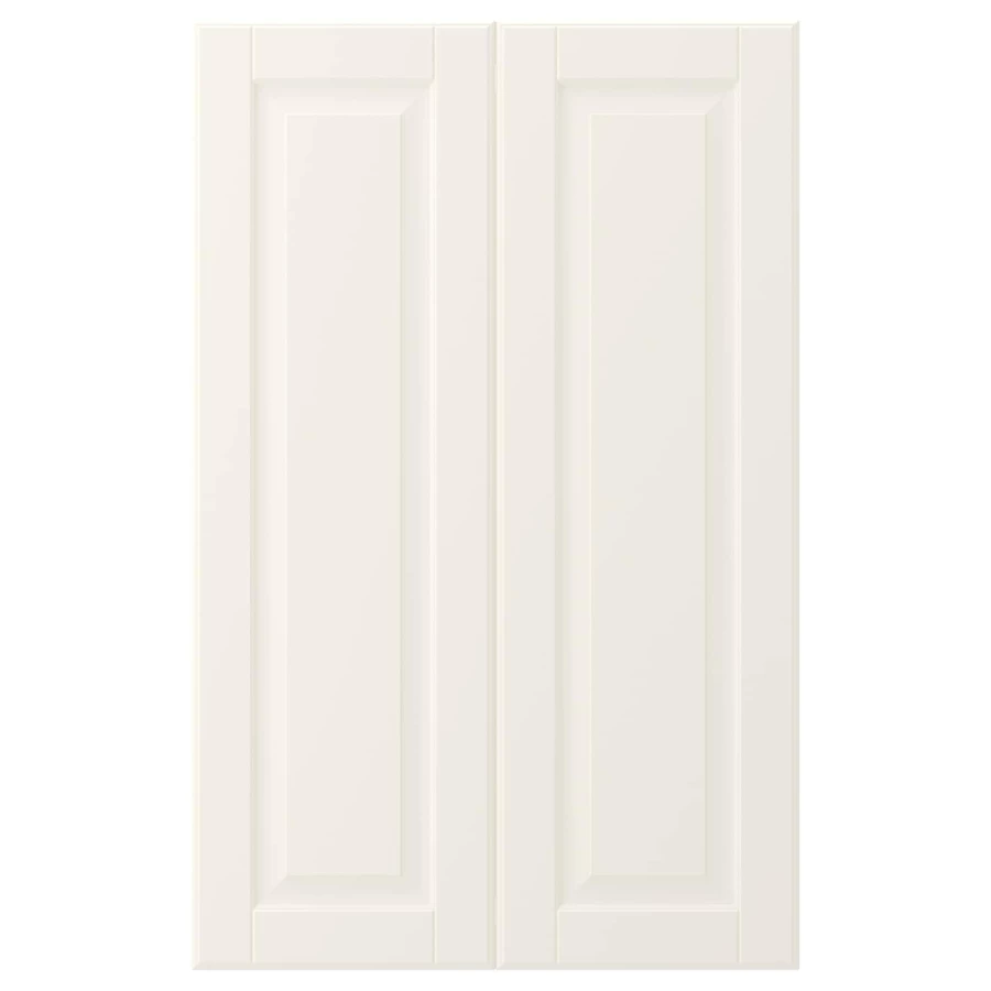 Дверца, 2 шт. - IKEA BODBYN, 80х25 см, кремовый, БУДБИН ИКЕА (изображение №1)