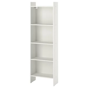 Открытый книжный шкаф - BAGGEBO IKEA/БАГГЕБО ИКЕА, 25х50х160 см, белый