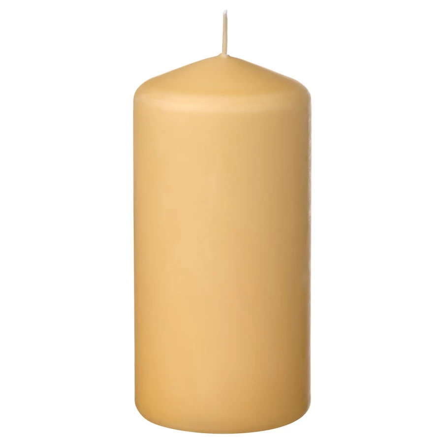 DAGLIGEN Формовая свеча без запаха ИКЕА (изображение №1)
