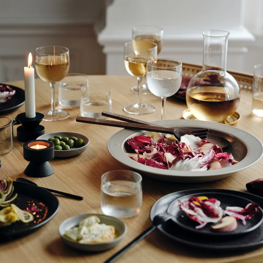 Чаша IKEA STOCKHOLM 2025/ СТОКГОЛЬМ 2025 ИКЕА, 34 см, бежевый (изображение №4)
