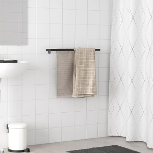 Второе фото. Полотенцесушители - SKOGSVIKEN IKEA/ СКОГСВИКЕН ИКЕА, 60 см, черный
