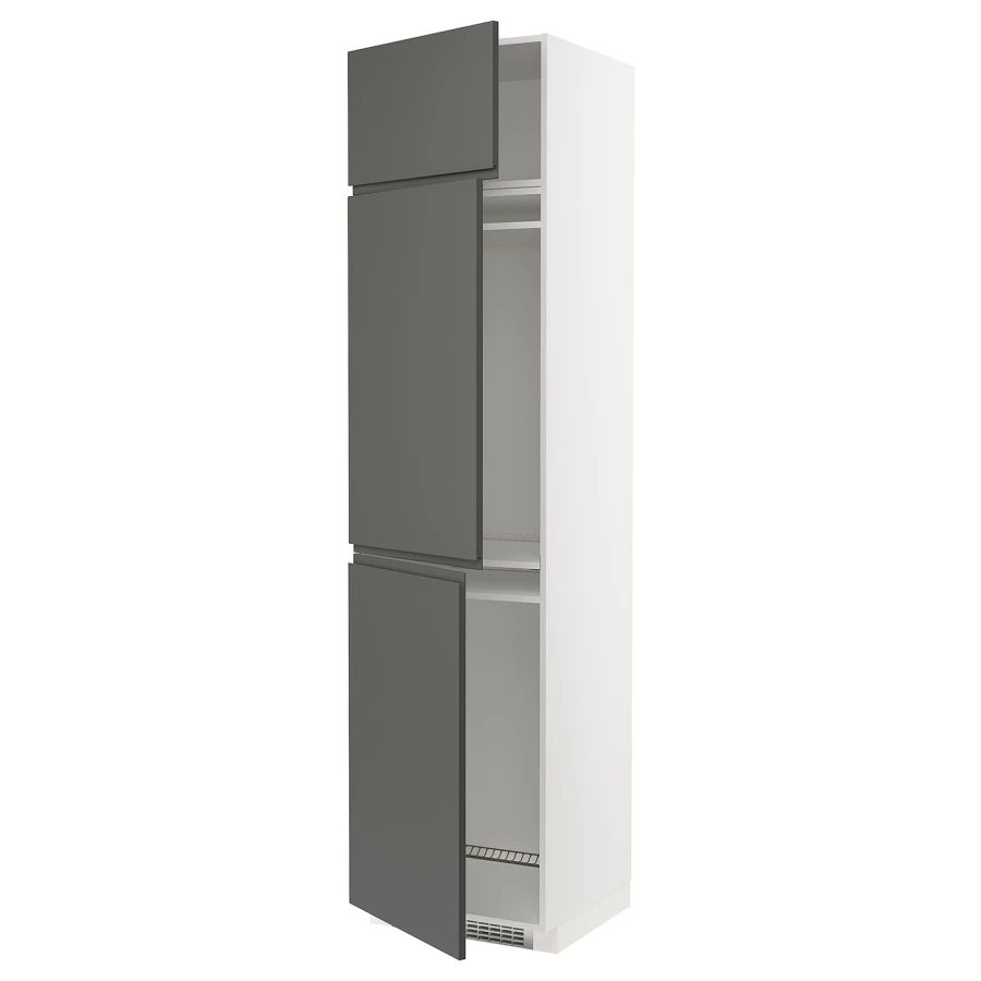 Шкаф для встроенной техники - IKEA METOD, 248x62x60см, белый, МЕТОД  ИКЕА (изображение №1)