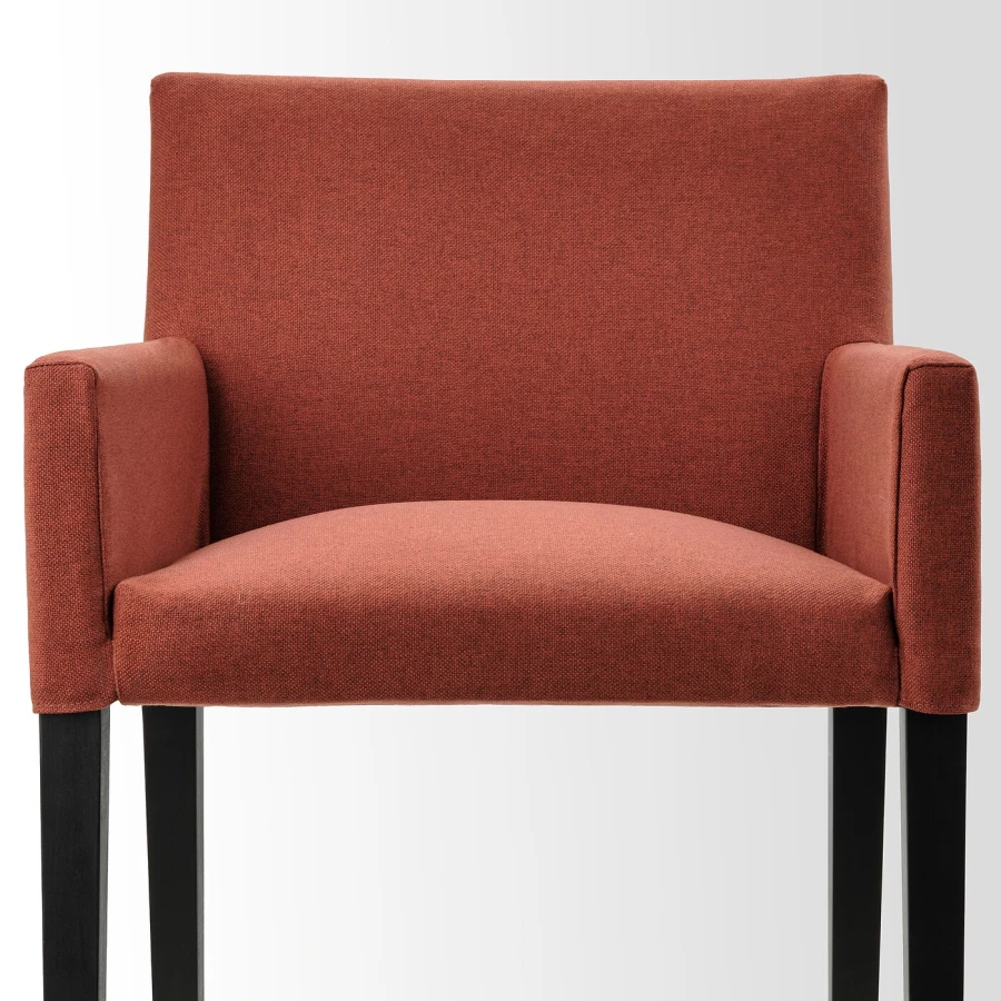 Стол и 6 стульев - STRANDTORP / MÅRENÄS IKEA/СТРАНДТОРП/МАРЕНЭС   ИКЕА, 205х95х75 см, коричневый/красный (изображение №6)
