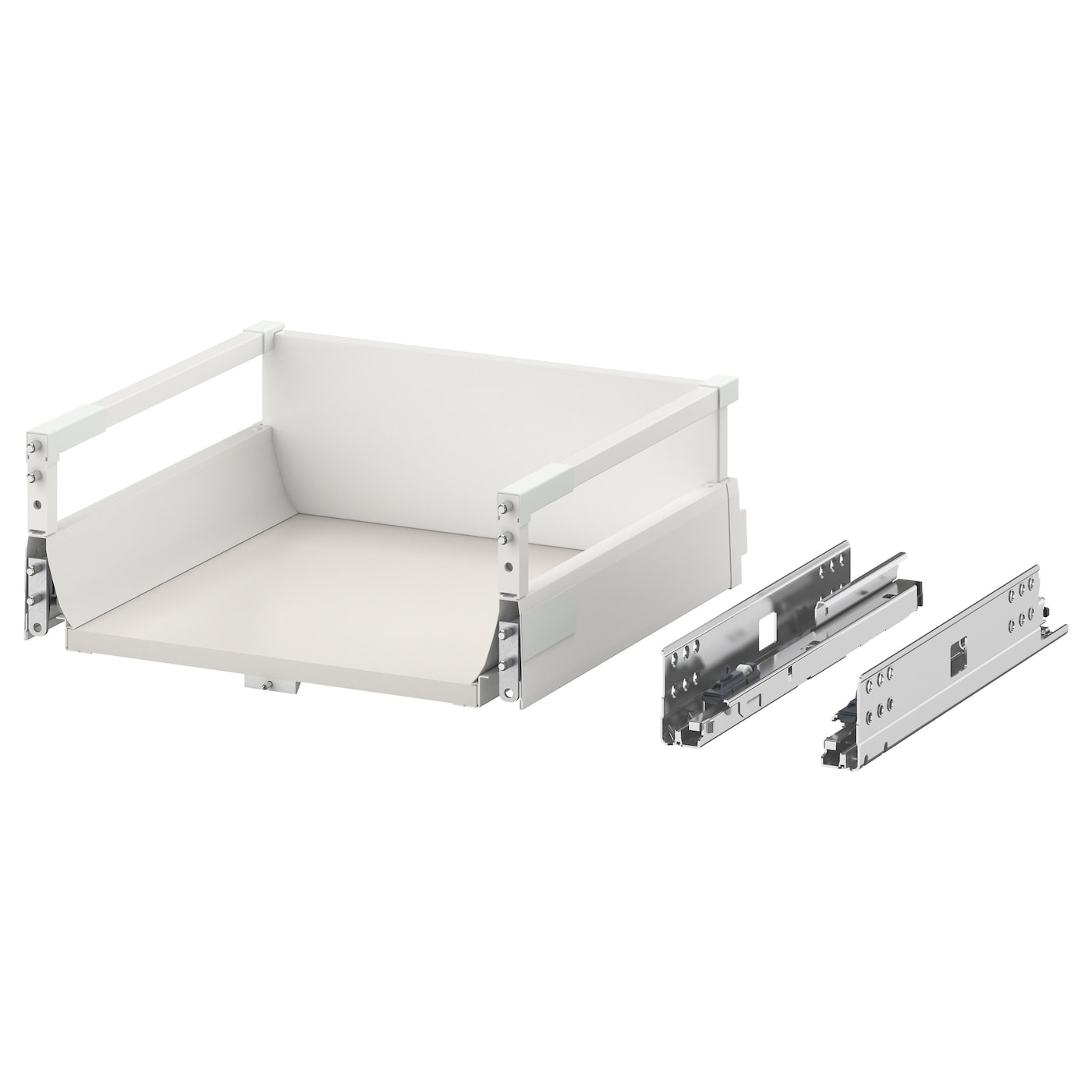Ящик средний с точечным открыванием -  EXCEPTIONELL IKEA/ ЭКСЕПТИОНЕЛЛЬ  ИКЕА, 36,4х14,4 см, белый