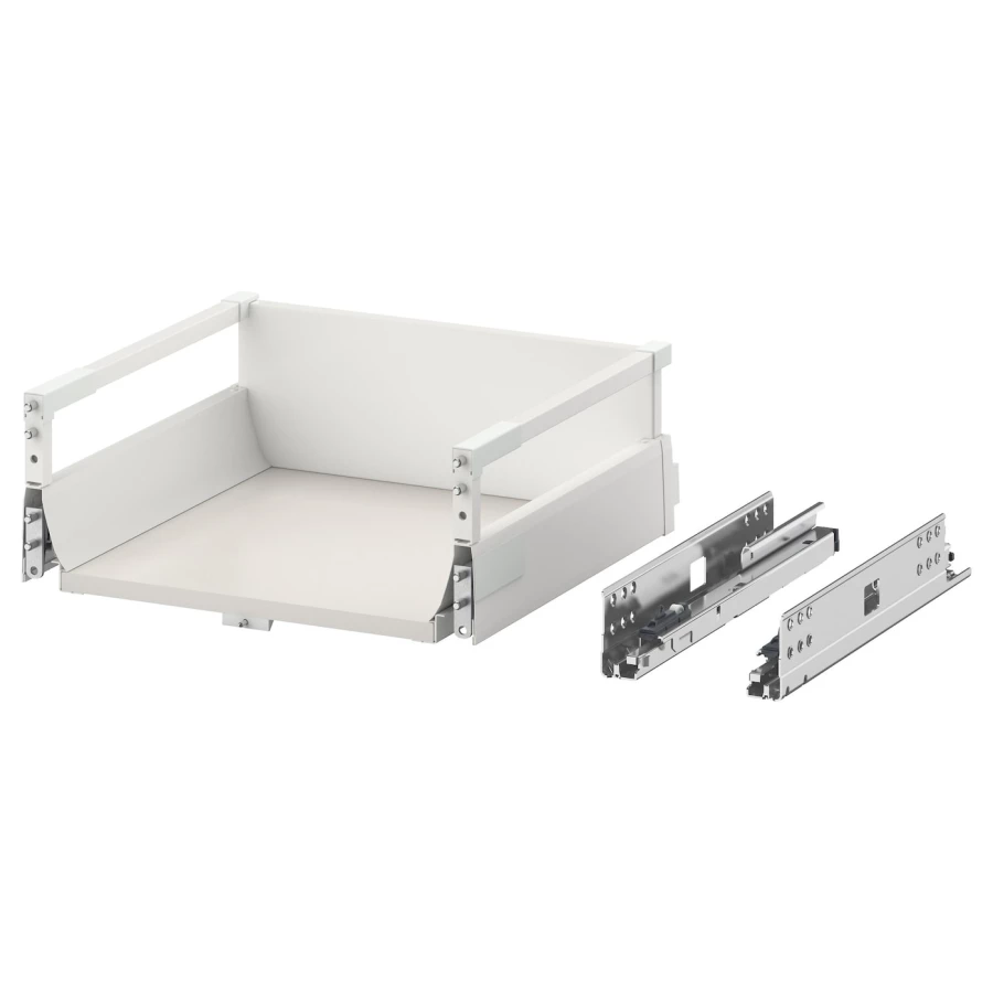Ящик средний с точечным открыванием -  EXCEPTIONELL IKEA/ ЭКСЕПТИОНЕЛЛЬ  ИКЕА, 36,4х14,4 см, белый (изображение №1)
