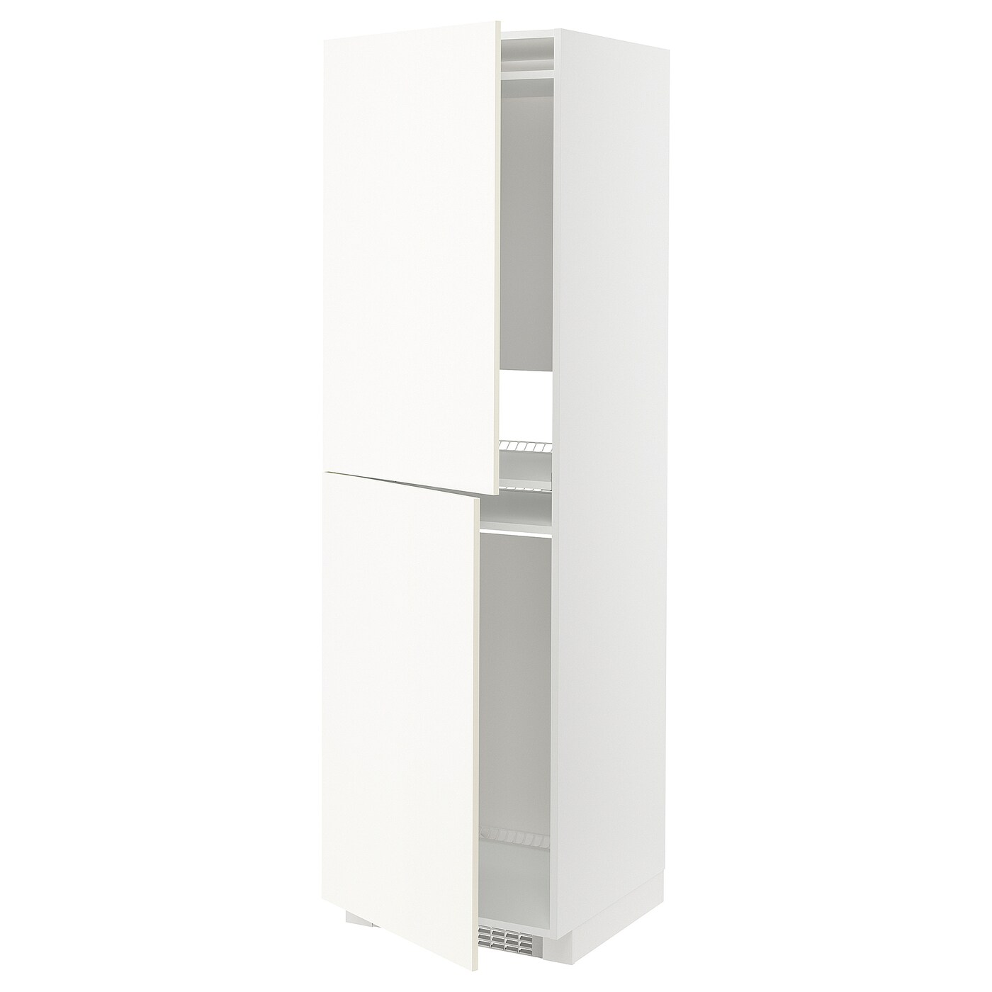 Высокий кухонный шкаф - IKEA METOD/МЕТОД ИКЕА, 200х60х60 см, белый