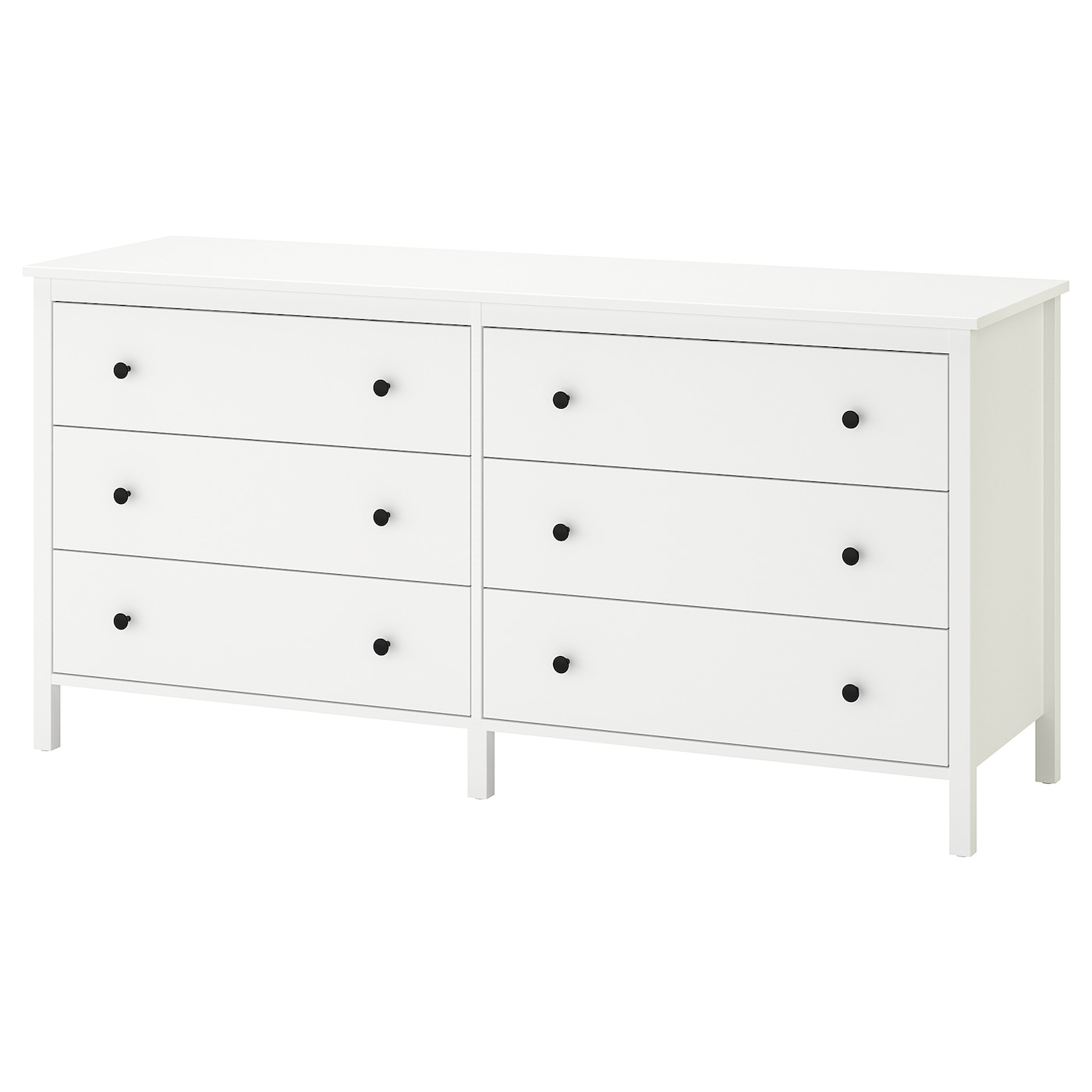 Комод - IKEA NORDLI/НОРДЛИ ИКЕА, 44х83х172 см, белый