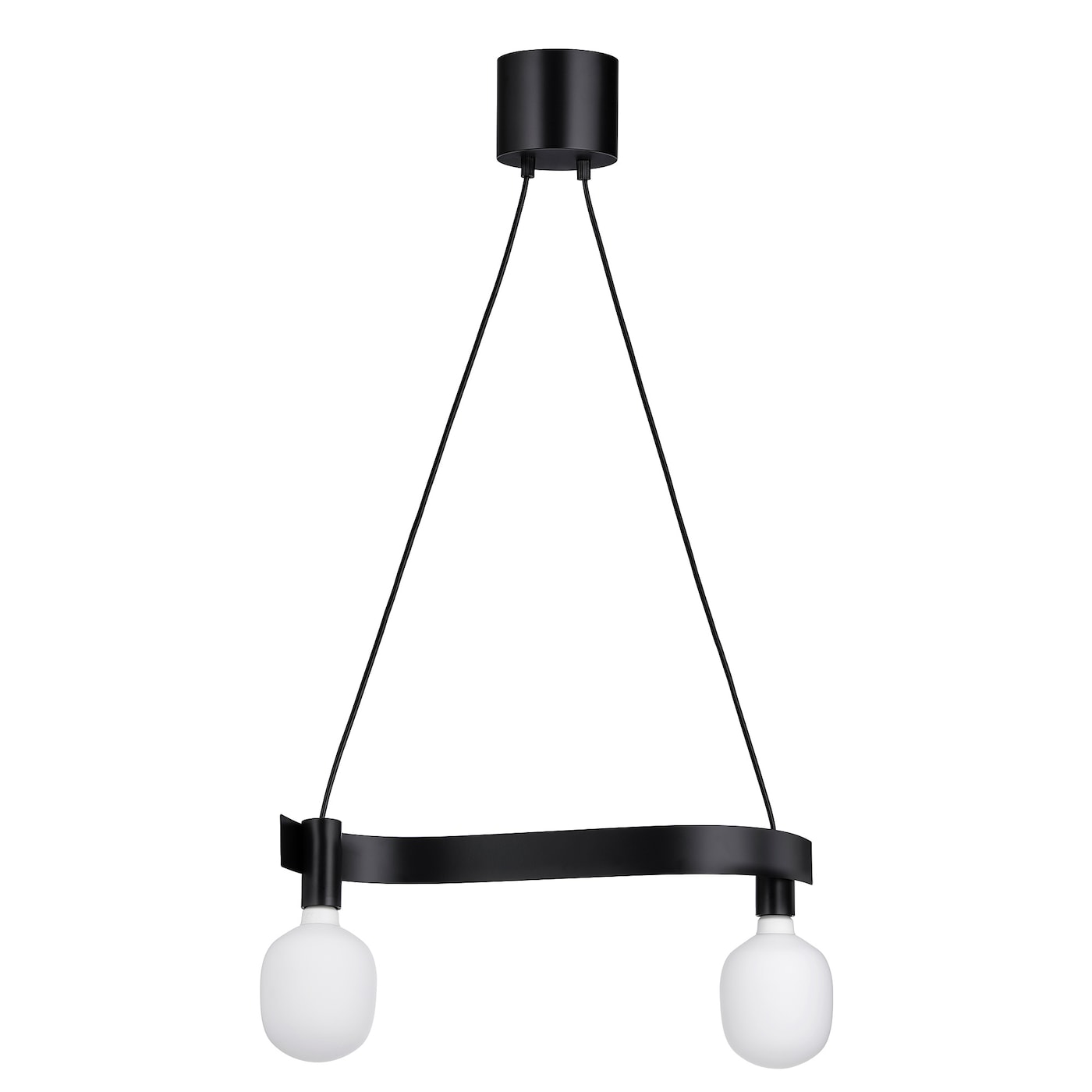 Подвесной светильник с лампочкой - ACKJA / TRÅDFRI /TRАDFRI  IKEA/АККЙЯ/ТРОДФРИ  ИКЕА, черный