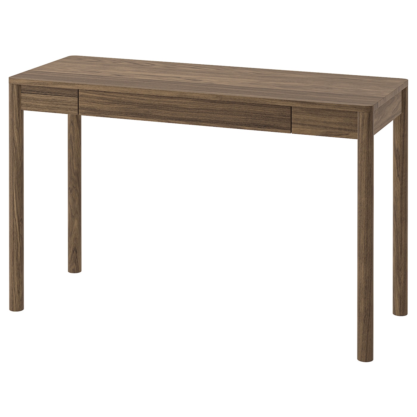 Письменный стол - IKEA TONSTAD, 120x47 см, коричневый дубовый шпон, ТОНСТАД ИКЕА