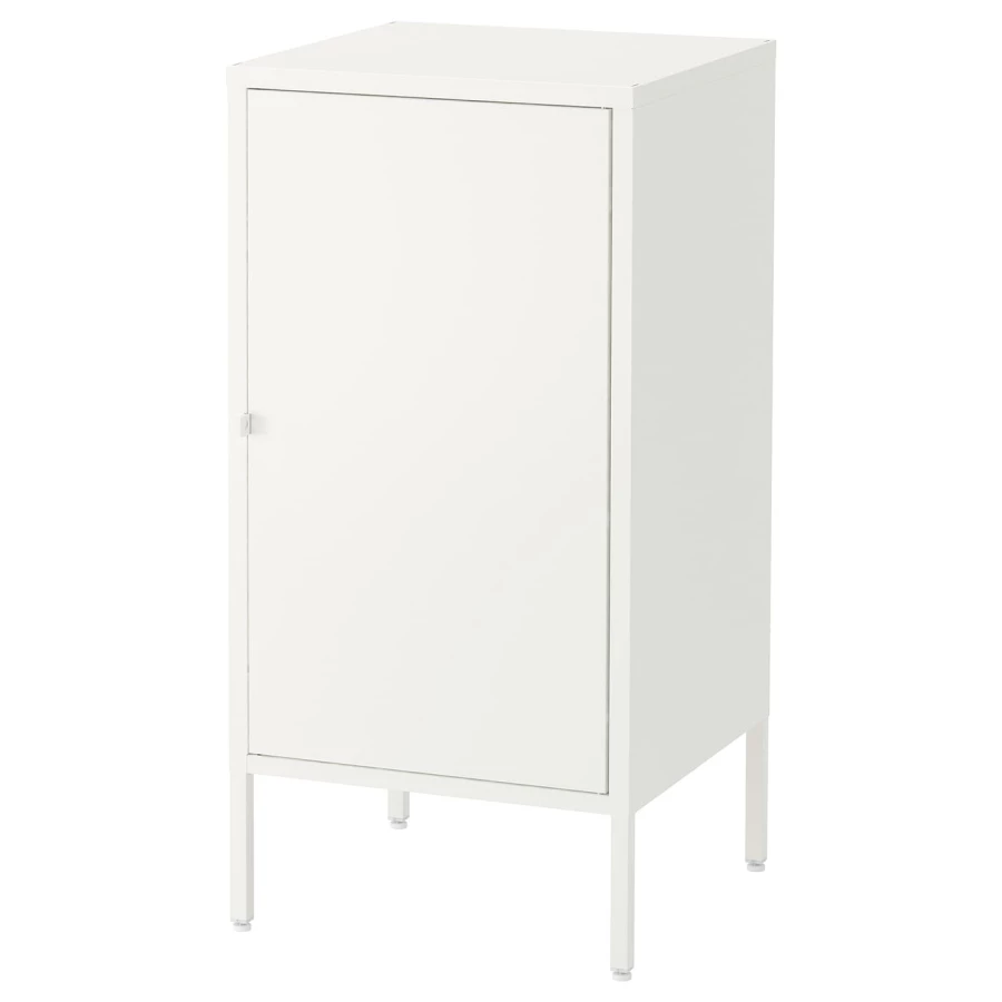 Шкаф на ножках - IKEA HÄLLAN/HALLAN/ХЭЛЛАН ИКЕА, 47х45х92 см, белый (изображение №1)