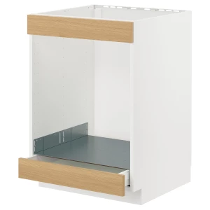 Шкаф для встроенной техники - IKEA METOD MAXIMERA, 88x62x60см, белый, МЕТОД МАКСИМЕРА ИКЕА