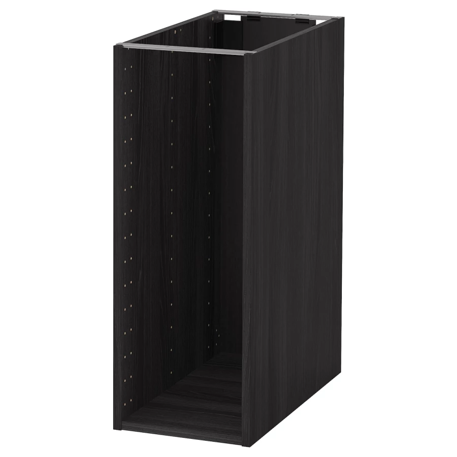 Каркас тумбы - METOD IKEA/МЕТОД ИКЕА, 80х30 см, черный (изображение №1)