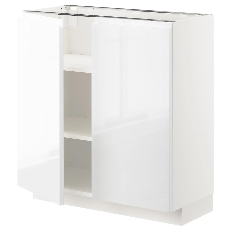 Напольный шкаф - METOD IKEA/ МЕТОД ИКЕА,  80х88 см, белый (изображение №1)