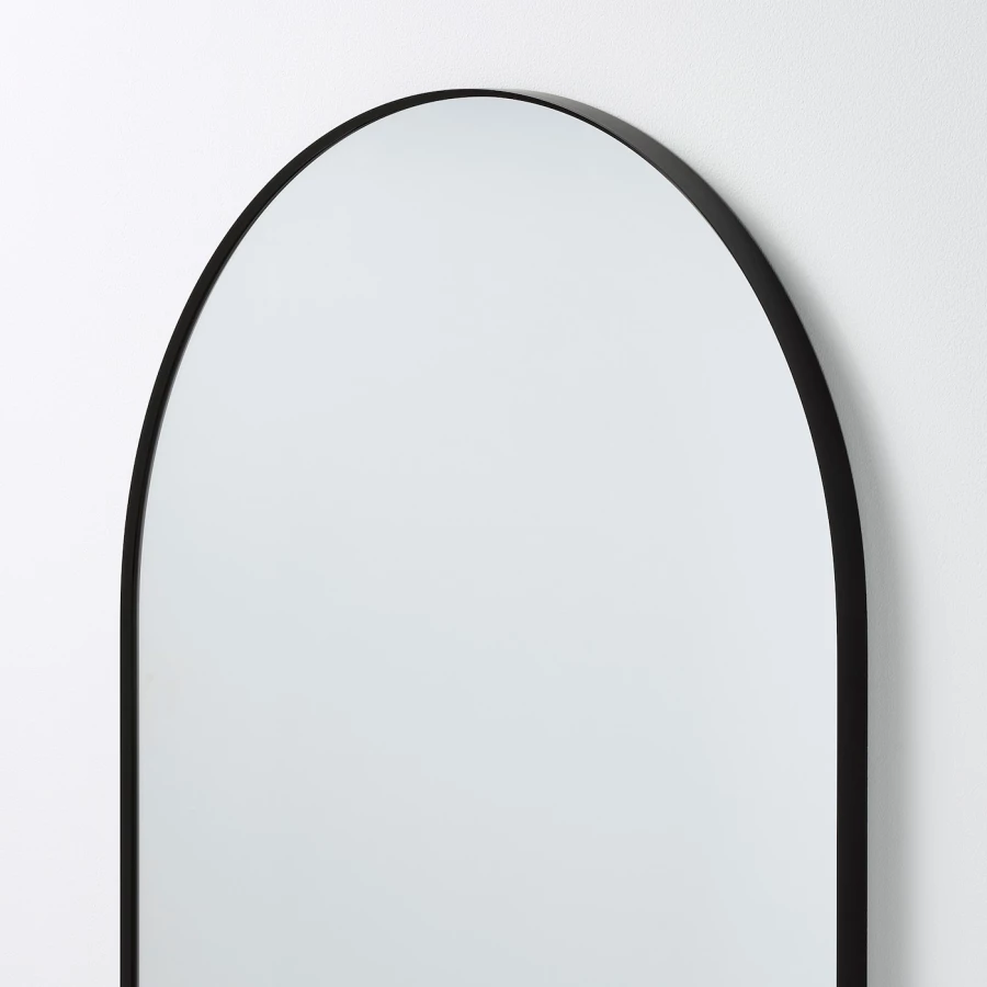 Зеркало - LINDBYN IKEA/ ЛИНДБЮН ИКЕА, 120х60 см,  черный (изображение №5)
