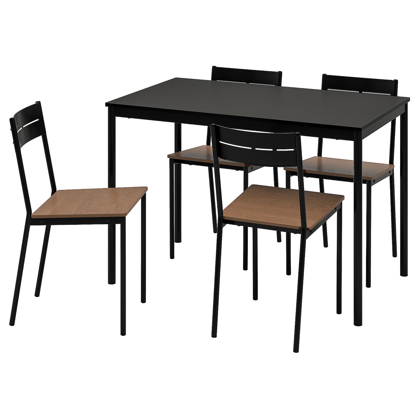 Кухонный стол - SANDSBERG  IKEA/ САНДСБЕРГ ИКЕА,110х73х67см, черный