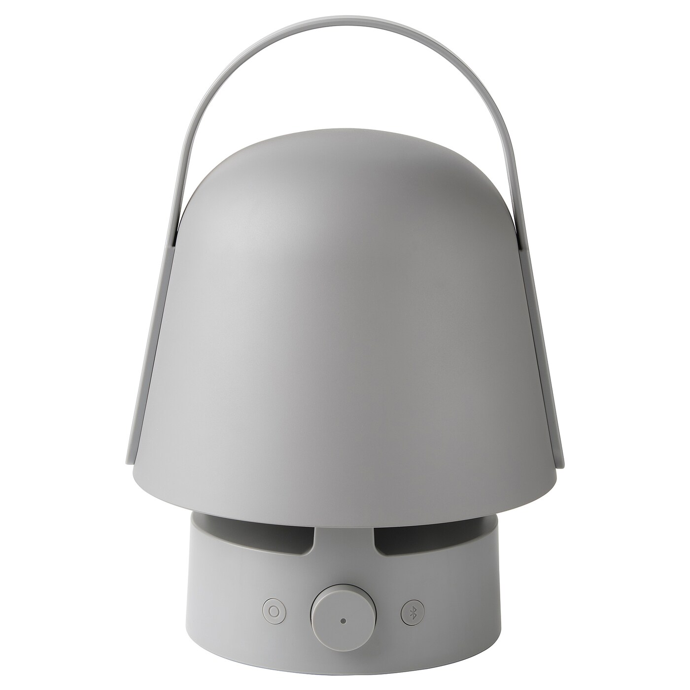 Лампа Bluetooth-колонка - IKEA VAPPEBY, 17х25 см, серый, ВАППЕБИ ИКЕА