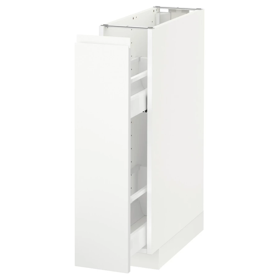 Напольный шкаф - METOD IKEA/ МЕТОД ИКЕА,  20х88 см, белый (изображение №1)