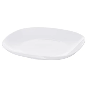 Тарелка - IKEA VÄRDERA/VARDERA, 25х25 см, белый, ВЭРДЕРА ИКЕА