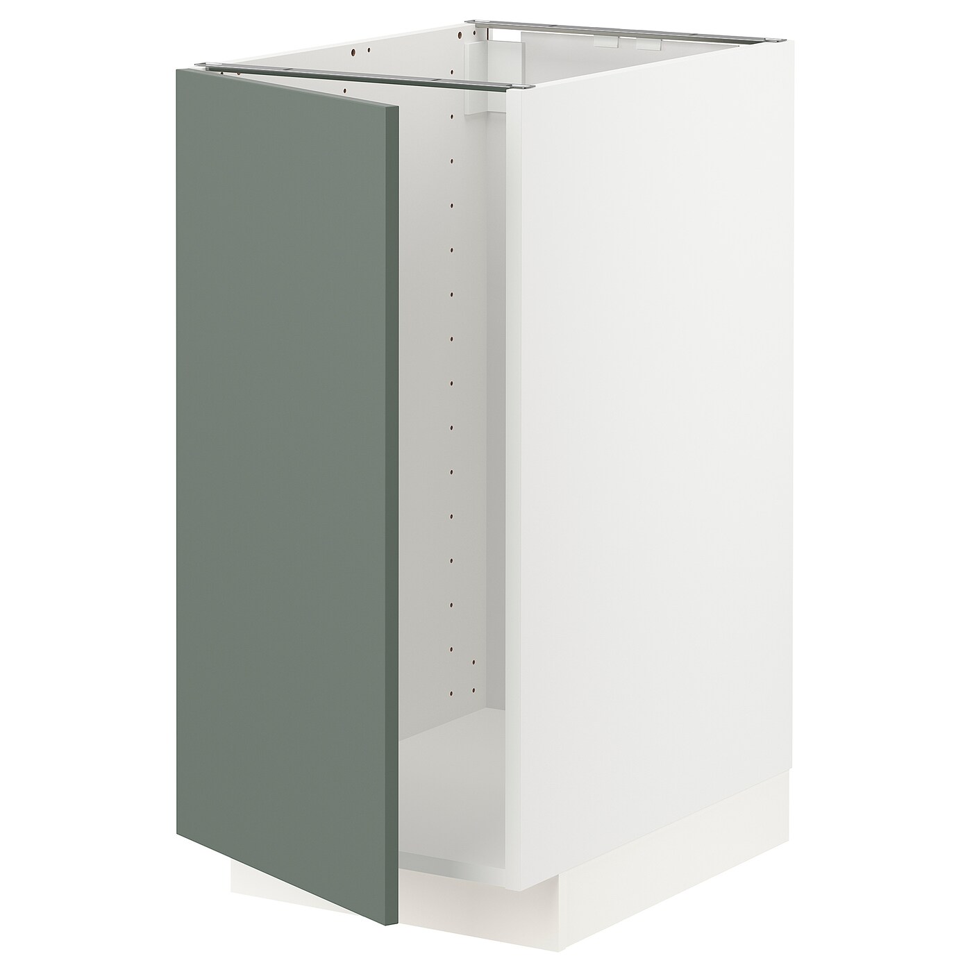Напольный шкаф  - IKEA METOD, 88x62x40см, белый/серый, МЕТОД ИКЕА
