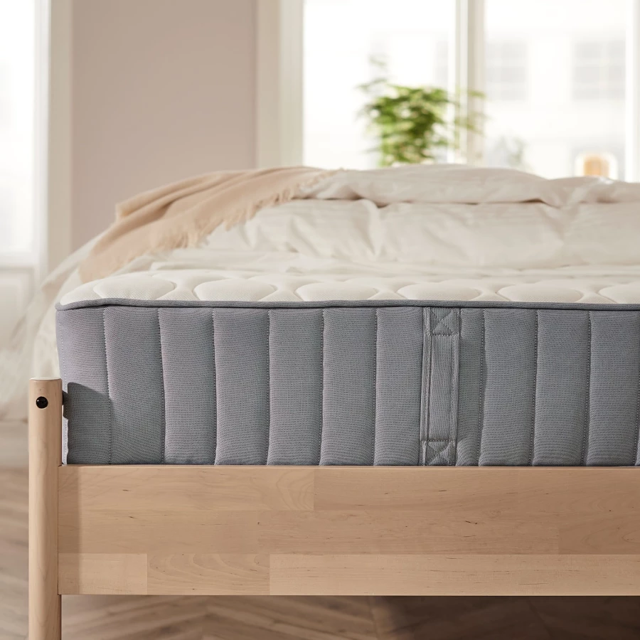 Матрас для односпальной кровати - VÅGSTRANDA IKEA/ВОГСТРАНДА ИКЕА, 160х200 см, белый (изображение №7)