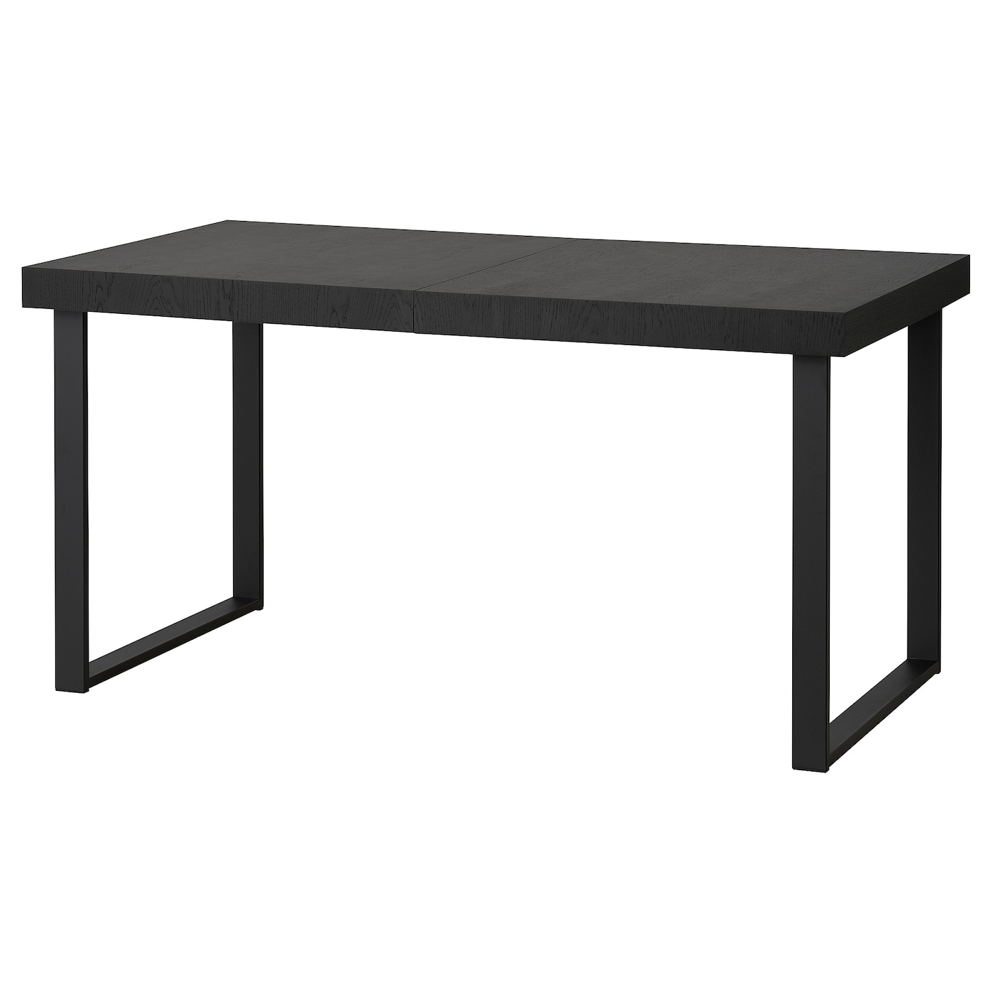 Раздвижной стол - IKEA TARSELE/ТАРСЕЛЬ ИКЕА, 150х80х77 см, чёрный
