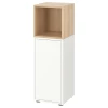 Комбинация для хранения - EKET IKEA/ЭКЕТ ИКЕА, 35x35x107 белый/ бежевый
