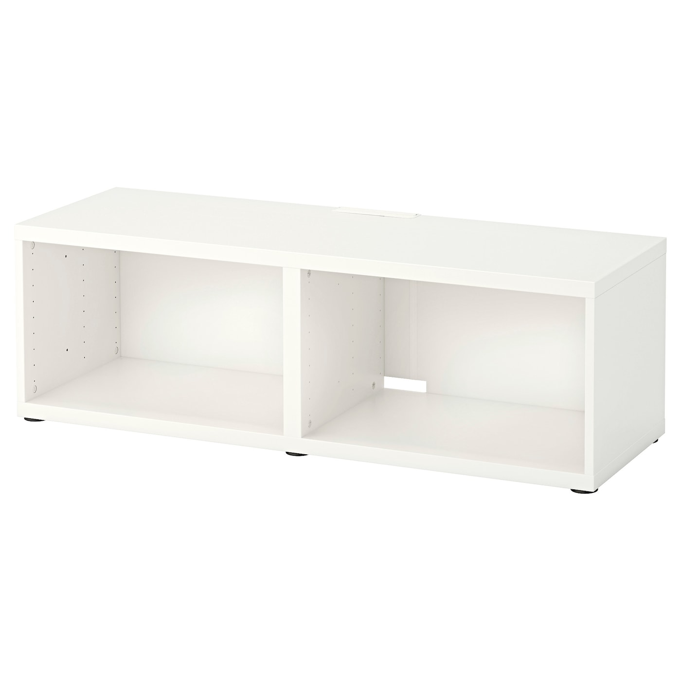 Каркас тумбы под телевизор - IKEA BESTÅ/BESTA/БЕСТА/БЕСТО ИКЕА, 120x40x38 см, белый