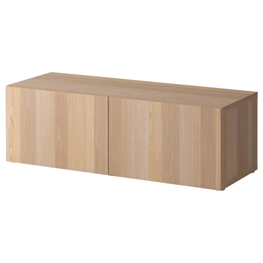 Шкаф - IKEA BESTÅ/BESTA, 120x40x38 см, коричневый, Бесто ИКЕА (изображение №1)