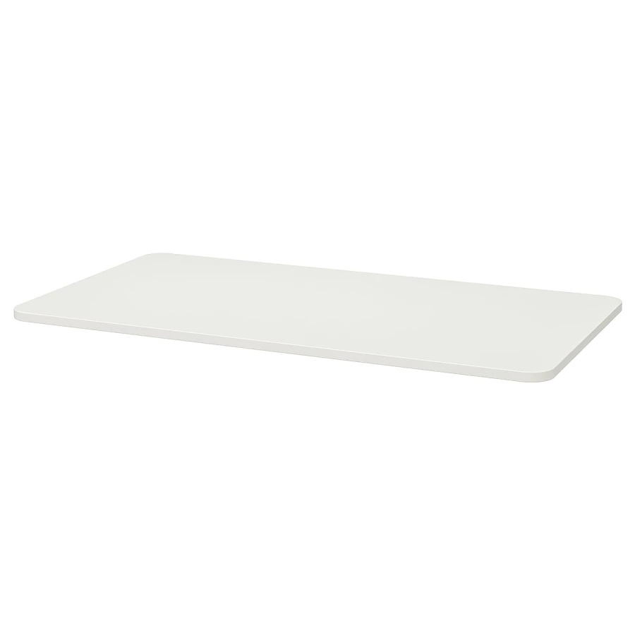 Столешница - IKEA TOMMARYD/ТОММАРИД ИКЕА, 130х70 см, белый (изображение №1)