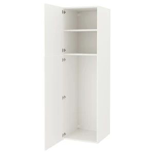 Высокая тумба для ванной - ENHET IKEA/ЭНХЕТ ИКЕА, 60x62x210 см, белый