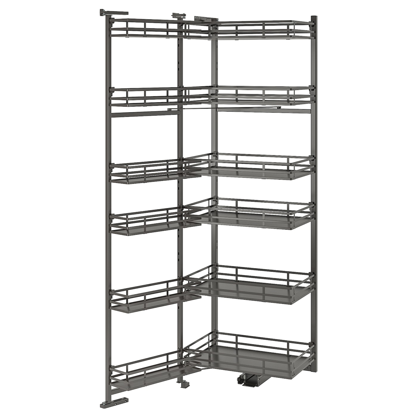 Механизм для хранения - UTRUSTA IKEA/ УТРУСТА ИКЕА,  170 см, серый
