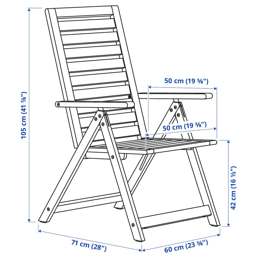 Обеденный стол и стулья - NÄMMARÖ /NАMMARО IKEA/ НАММАРО ИКЕА, 140  см, коричневый (изображение №4)
