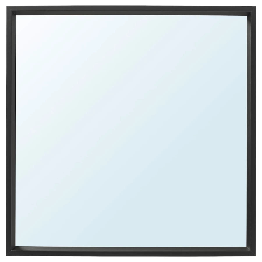 Зеркало - NISSEDAL IKEA/ НИССЕДАЛЬ ИКЕА, 65х65 см,  черный (изображение №1)