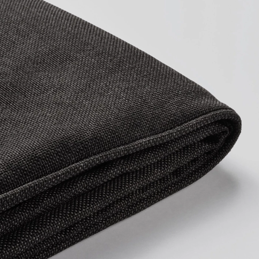 Чехол на подушку для стула - JÄRPÖN / JАRPОN  IKEA/  ЙЭРПОН  ИКЕА,  62х62 см, черный (изображение №2)