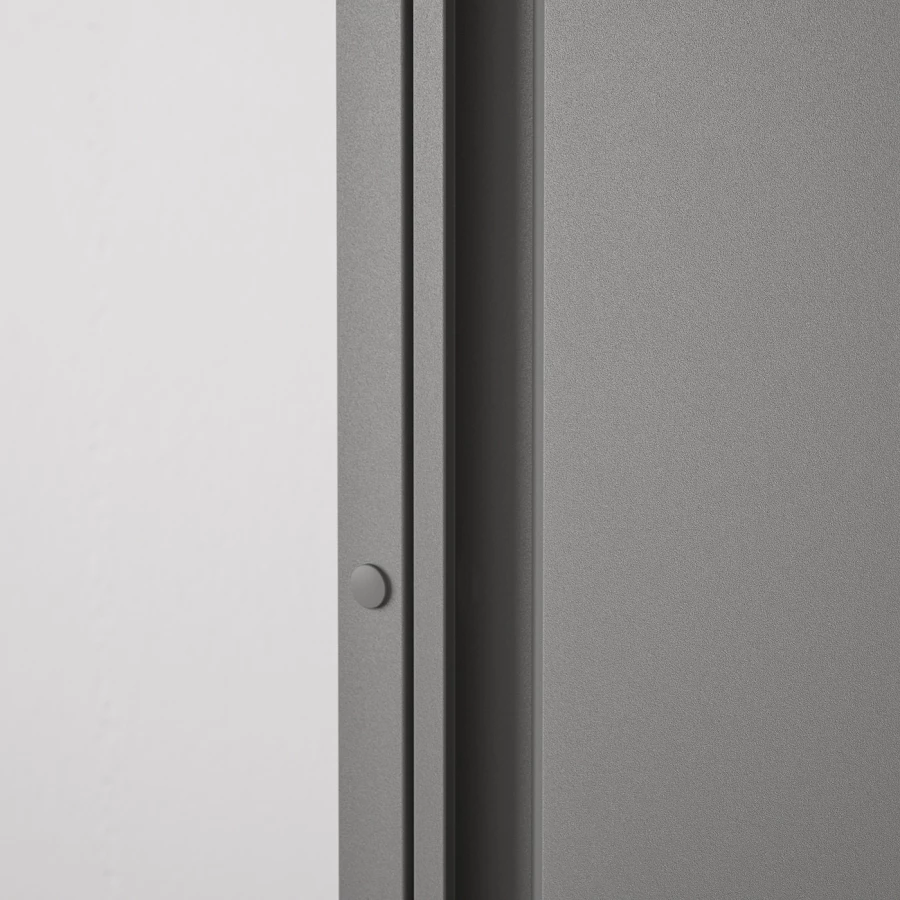 Комбинация для хранения - SUNDSÖ / SUNDSО IKEA/ СУНДСЕ ИКЕА, 86х60 см, серый (изображение №5)