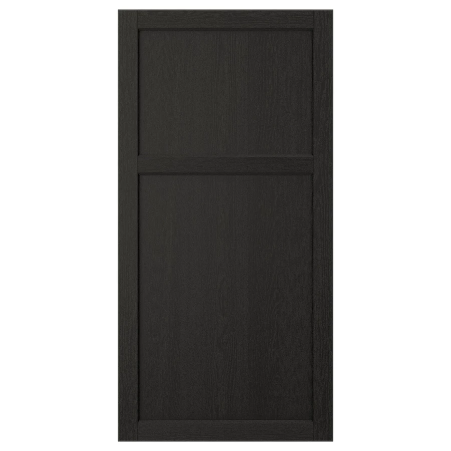 Дверца - IKEA LERHYTTAN, 120х60 см, черный, ЛЕРХЮТТАН ИКЕА (изображение №1)