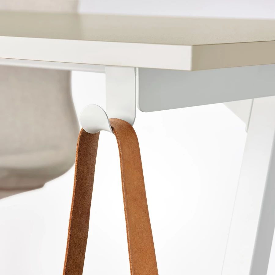 Письменный стол  - IKEA TROTTEN  /ТРОТТЕН ИКЕА, 160х75 см, бежевый (изображение №8)