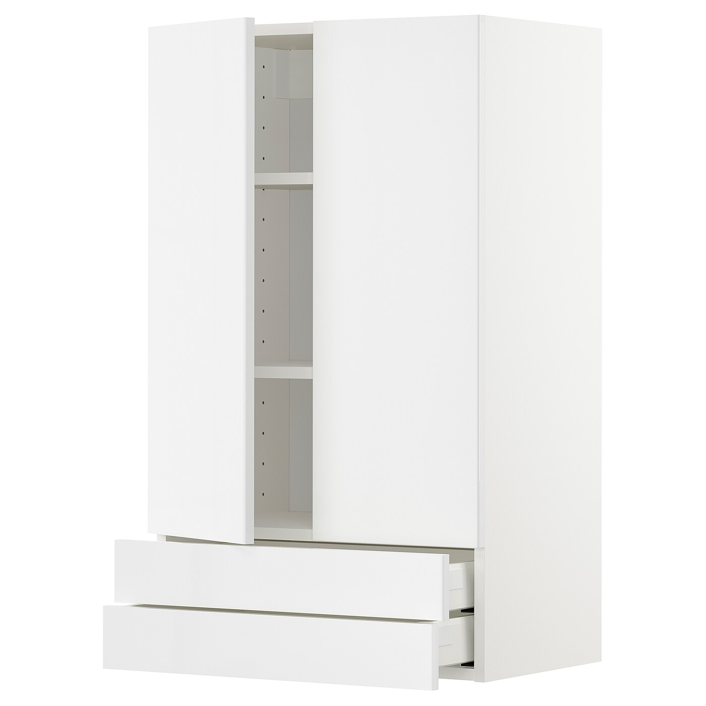 Шкаф  -  METOD / MAXIMERA IKEA/  МЕТОД/МАКСИМЕРА ИКЕА, 100х60 см, белый